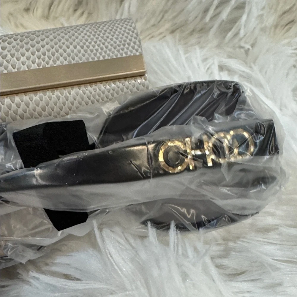 Authentic Jimmy Choo Chic Sammy G 55mm Black Sunglasses NWT! - Picture 5 of 14